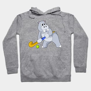 Hippo Hockey Hockey stick Hoodie